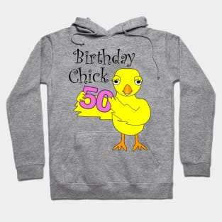 50th Birthday Chick Hoodie